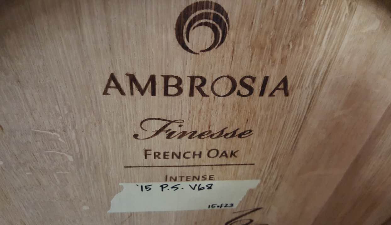 ambrosia french oak barrel